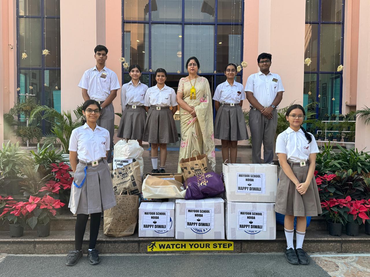 Joy of Giving: 'Smile' Donation Drive